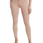 Athleta Salutation Stash II Textured Tight UPF 50 Compression Orange Cheetah XSP Photo 0