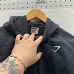 Gymshark  Black Zip-Up Hoodie Photo 3