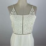 J.O.A. Cream Lace Tank Dress Photo 2