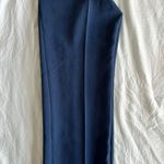 Aritzia Navy Blue Cropped Slacks Photo 0
