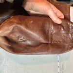 Vintage‎ Hobo International Leather Purse Bucket crossbody Bag Brown Size Small Brown Photo 7