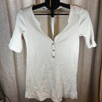 Free People beach cream cover up dress small Photo 0