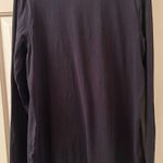 Lululemon Knot A Problem Long Sleeve Shirt Size 12 Black Pima Cotton Photo 1