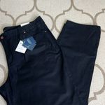 Lands' End  Chino Black Twill fit 2 tummy control pants Photo 0