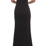 La Femme  Women's Black One-Shoulder Formal Gown Size 0 Long Dress Photo 1