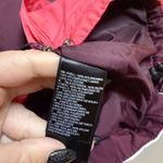 The North Face Hyvent Womens Large Pink White Hooded Full Zip Winter Warm Pocket Photo 8