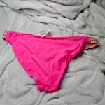 Becca  Women's Fiesta Crochet-Trim Hipster Bikini Bottoms Photo 1