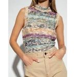 Ulla Johnson Zenna hand knit sleeveless sweater vest top size M/L medium large Photo 9
