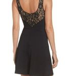 Ali & Jay ‎ LA Sexy Black Fit and Flare Lace Back Mini Dress EUC Small Photo 4