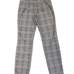 Tahari  Faux Leather Plaid Leggings Photo 1