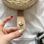 Mia & Tess The Paper Store Crossbody Bag Round Woven Bohemian Hippie Chic Tan Photo 11