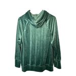Aerie Offline by Green Velour Zip Up Hoodie Jacket Women Size Medium Photo 6