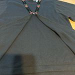 Victoria Jones  Beaded Black Christmas Layered Cardigan Medium Vintage Sweater Photo 8