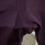 Fuzzi Long Sleeve Mesh Mini Dress Sheer Size XS NWOT Burgundy Purple Photo 6