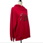 PINK - Victoria's Secret Victoria's Secret PINK Red Sequin hoodie Size M Photo 2