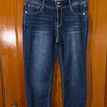 Wallflower Women's Dark Blue luscious curvy fit Ankle Jeans capris sz 11 Photo 0