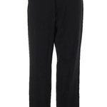 Armani Collezioni  sleek 100% wool Trousers size 6 Black Wide Leg side zip Photo 0