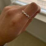 Forever 21 Zigzag Silver Ring Photo 1