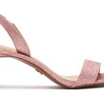 Michael Kors Mila Sandal Glitter Heel Primrose Photo 0