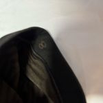 Lululemon Women’s  Black Green Chevron Patterned Cropped Leggings EUC Size 8 Photo 3