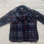 Time And Tru Women’s Flannel Jacket - Button Up Plaid Thick Jacket Photo 0