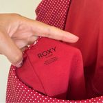 Roxy EUC Red White Polka Dot One Piece Swimsuit L Photo 7