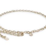 Kate Spade NEW YORK golden tone Chain Belt with Charm S/M adjustable Photo 0