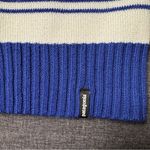Patagonia White and Blue Beanie Photo 5