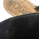 Sam Edelman  Lynda Black Leather Espadrille Mules Photo 5