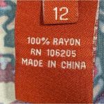 Sundance  Boho Sleeveless Floral Mixed Print Maxi Dress Size 12 Bohemian Feminine Photo 10