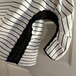 Laundry by Shelli Segal  Black and White Striped Sweater Photo 1