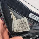 Silver Diva Y2K  Red Cross Rhinestone Low Rise Jeans Photo 5