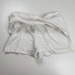 Old Navy Y2K Vintage Low Rise White Mini Skirt Size 10 Lace Up Waist W/ Zipper Photo 6