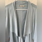 Bagatelle Collection plus women's faux suede drape Photo 2