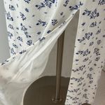 House of Harlow 1960 Linen Floral Smocked Midi Dress White Size M Photo 9