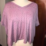 Graphic Lilac Oversized T Photo 0