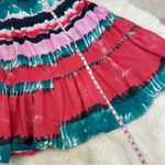 Tyler Boe 100% Cotton Pink and Blue Colorful Stripe Maxi Dress Sundress, M Size M Photo 5