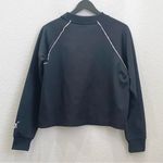 Puma XTG Black Crew Neck Crop Sweatshirt Athletic LS Top Size M Photo 5