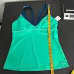 Nike  Women's Green Fitness Tank Top Size 12 Photo 8