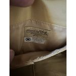 Travel by Sharif Map Print Shoulder Crossbody Bag Tan Yellow Leather Trim RARE Photo 10