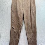 Vintage 80s 90s Y2K Rockies Jeanswear Brown Herringbone Bareback Denim Pants Size 12 Photo 4
