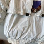 Neiman Marcus Vintage 80s 90s White Multicolor Puffer Jacket Photo 9