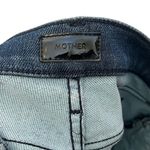 MOTHER The Trainer Jogger Jeans Women’s Size 24 Cropped Denim Tapered Stretch Blue Photo 11
