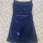 Saints + Secrets Secrets + Saints navy blue slip dress Photo 0