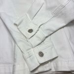 Gap White Jean Jacket Classic Cropped Style Size SP Photo 8