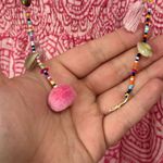  by Alicia Bell Pink Cotton Silk Boho Preppy Dress Small Photo 1