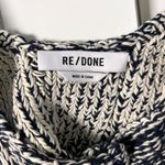 RE/DONE $225 NWT NAVY COMBO BUTTON FRONT BRA TOP SZ SMALL Photo 6