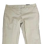 Van Heusen  Studio Pants Size 10 Short Slim Fit Tan‎ Womens Stretch Blend 34X27 Photo 1