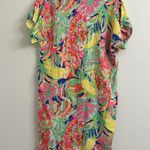Lilly Pulitzer HARLOW TUNIC DRESS Multi Casa Banana sz L Photo 5