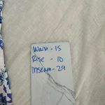 Gretchen Scott Women’s Blue Floral Extra Small Pants White Size XS Photo 5